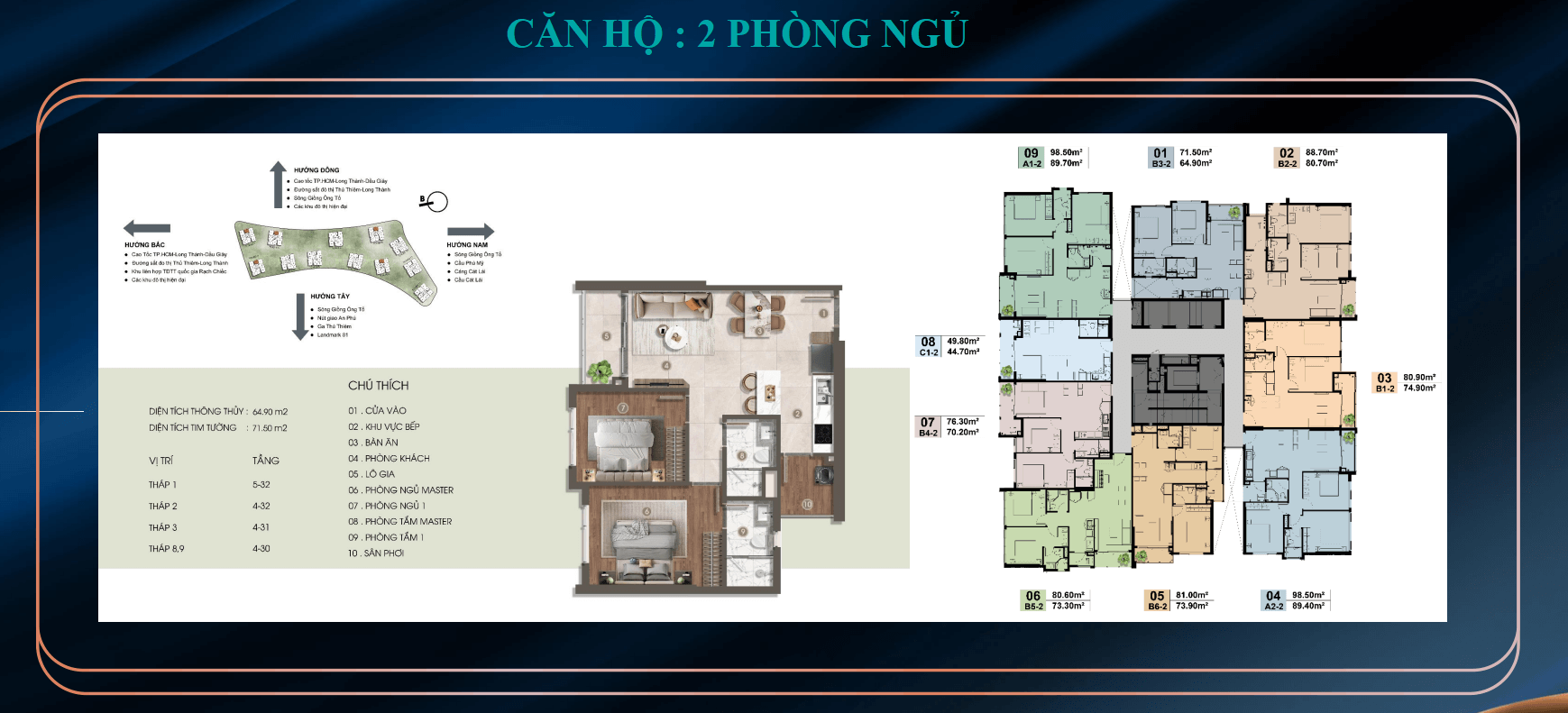 căn hộ the prive 1 phòng ngủ